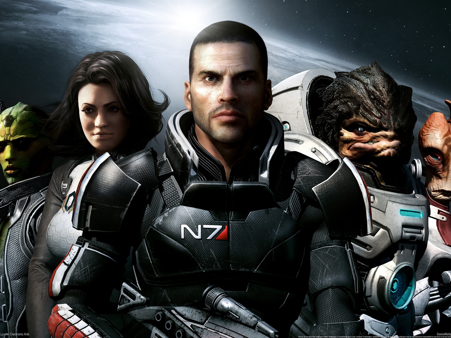 Mass Effect 2 質量效應2 高清壁紙 #17 - 1920x1440