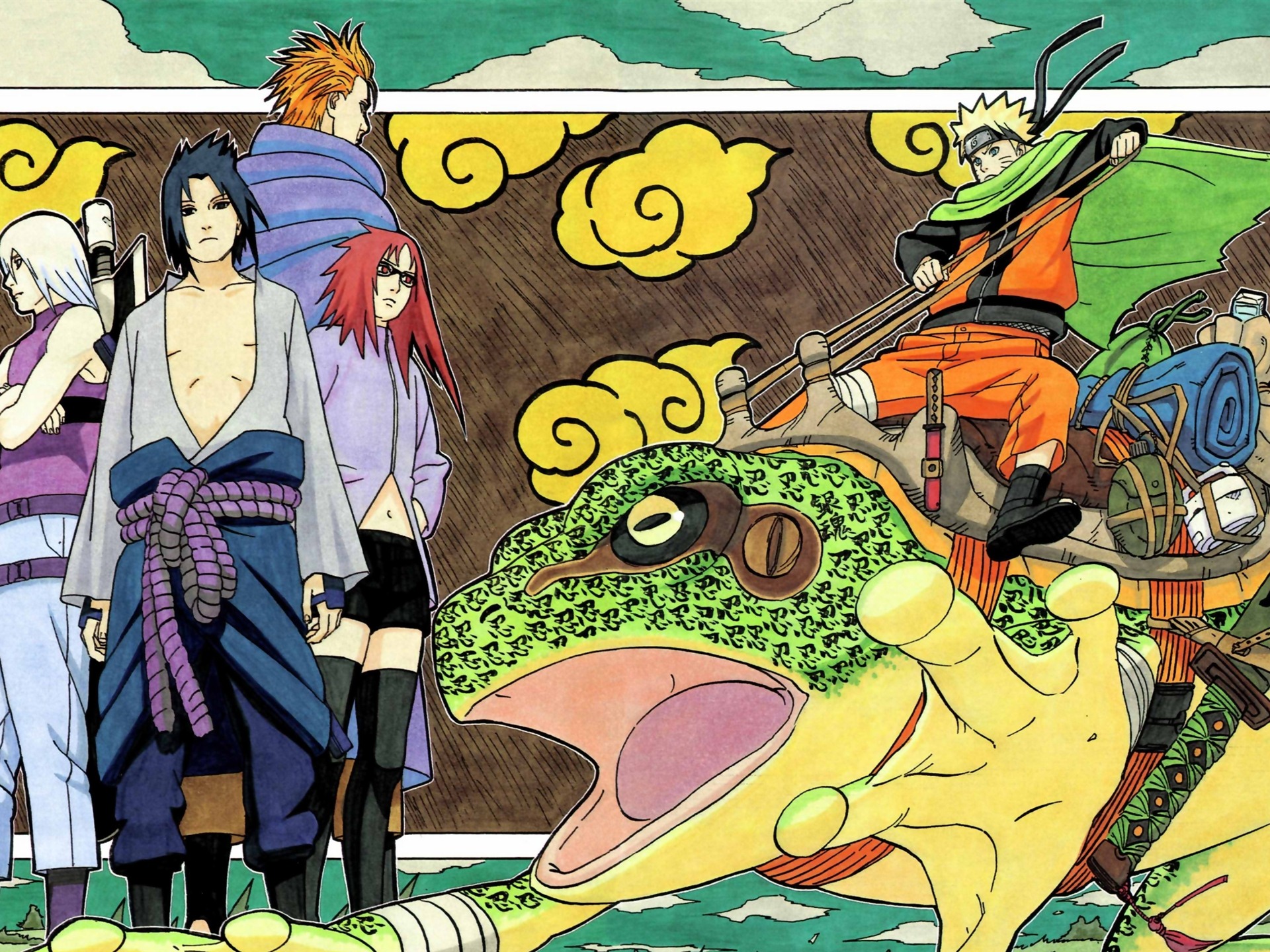 Naruto anime HD tapety na plochu #16 - 1920x1440