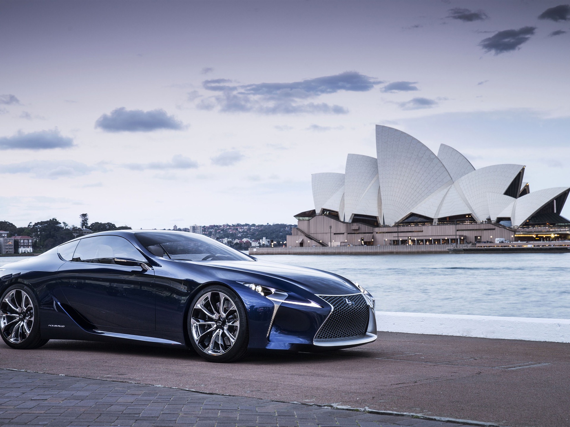 2012 Lexus LF-LC azul concepto HD fondos de pantalla #2 - 1920x1440