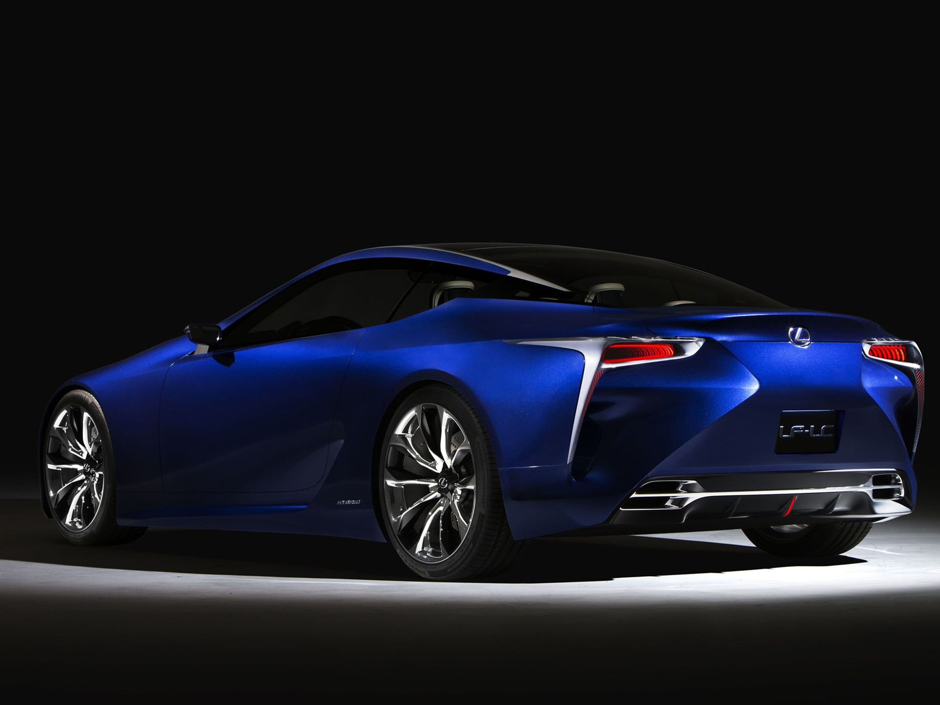 2012 Lexus LF-LC Blue concept 雷克萨斯 蓝色概念车 高清壁纸9 - 1920x1440
