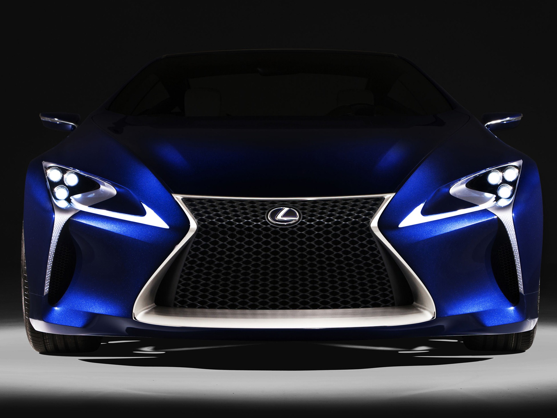 2012 Lexus LF-LC azul concepto HD fondos de pantalla #10 - 1920x1440