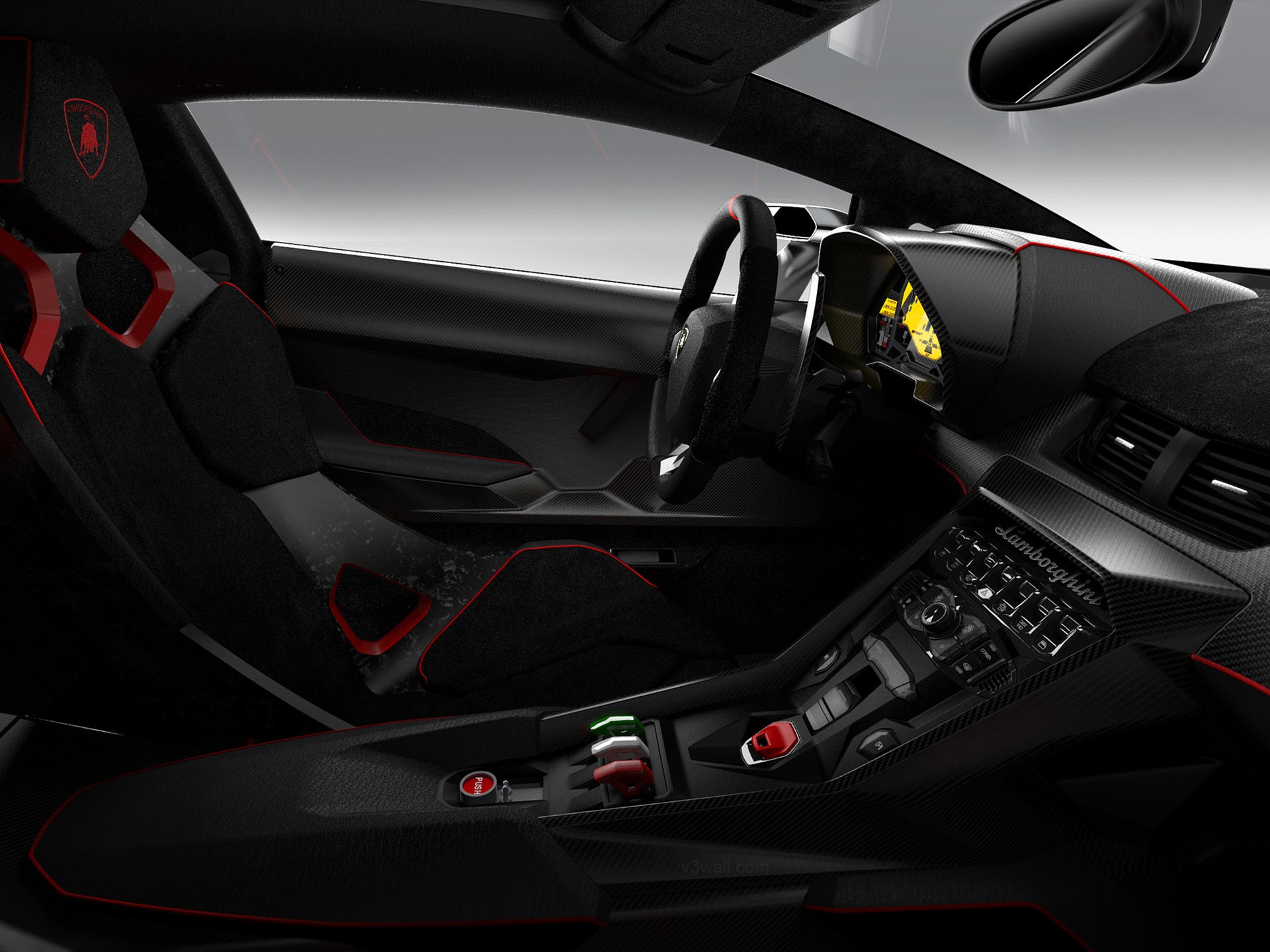 2013 Lamborghini Veneno superdeportivo de lujo HD fondos de pantalla #10 - 1920x1440