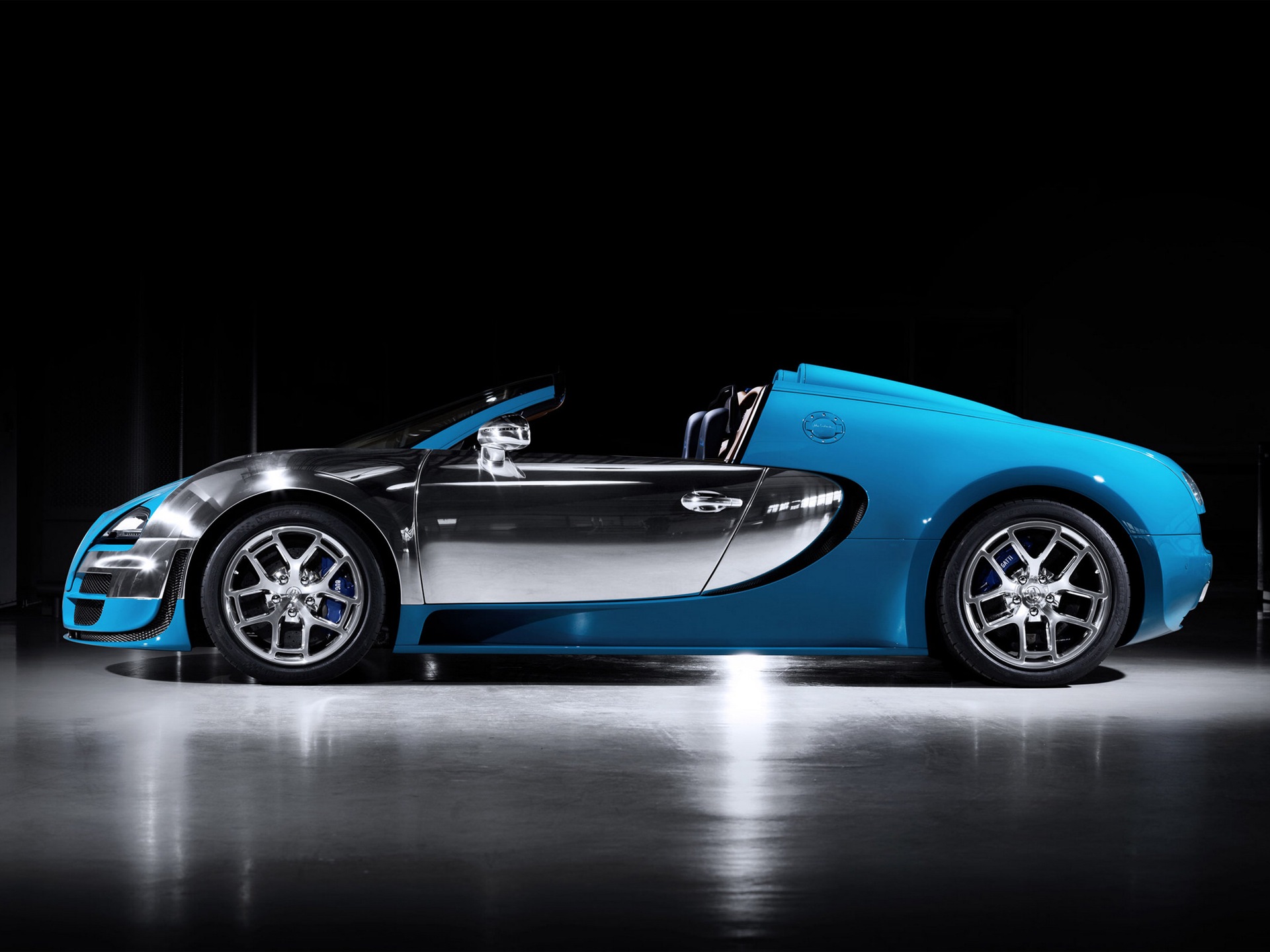 2013 Bugatti Veyron 16.4 Grand Sport Vitesse суперкар HD обои #6 - 1920x1440