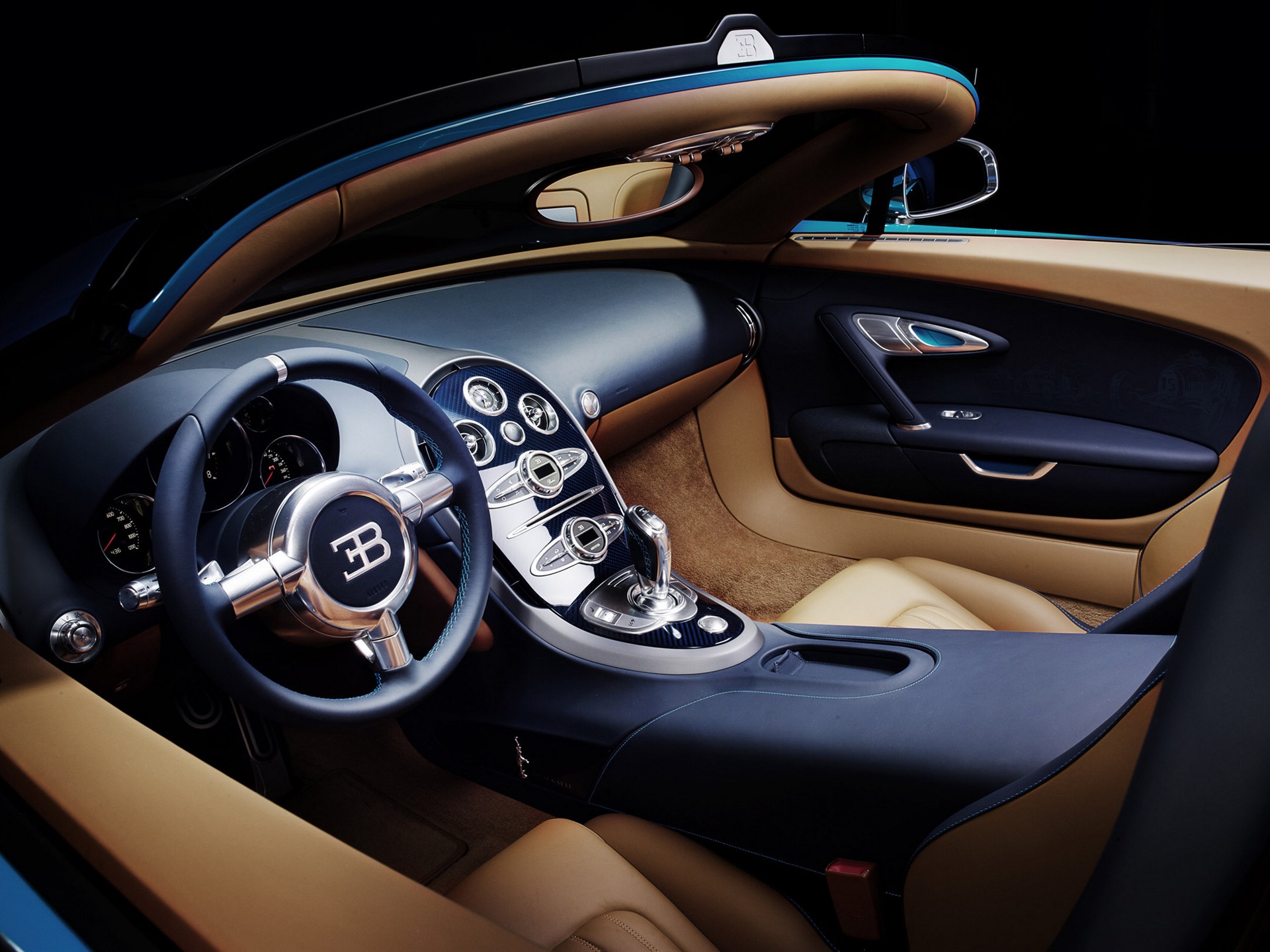 2013 Bugatti Veyron 16.4 Grand Sport Vitesse supercar fondos de pantalla de alta definición #7 - 1920x1440