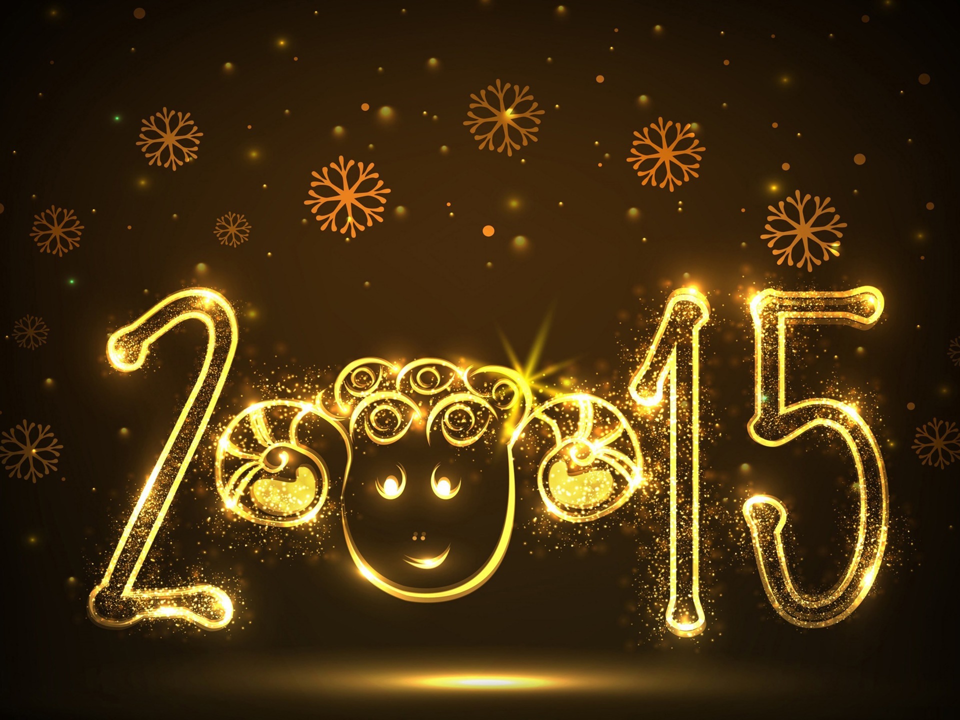 2015 New Year theme HD wallpapers (1) #19 - 1920x1440