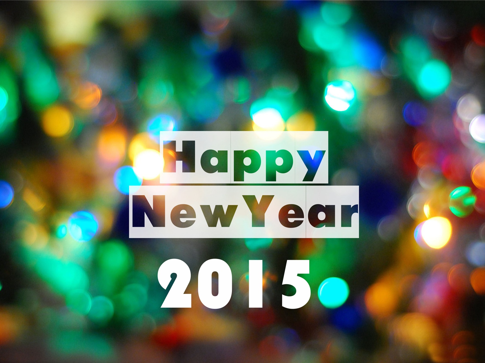 2015 Новый год тема HD обои (2) #14 - 1920x1440
