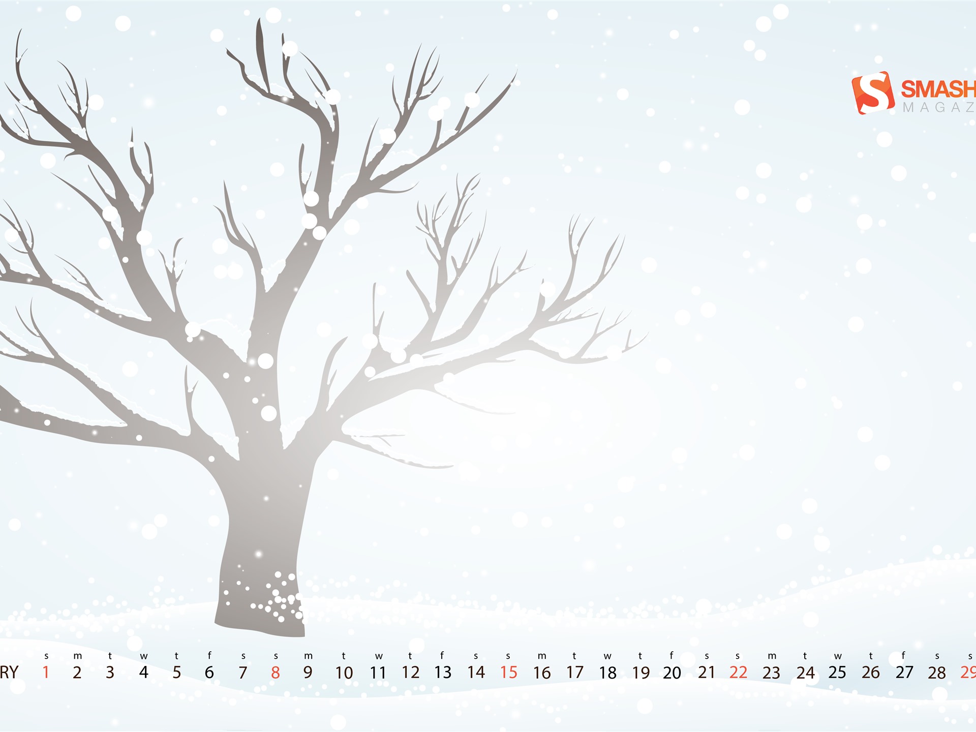 Januar 2017 Kalender Hintergrund (2) #16 - 1920x1440