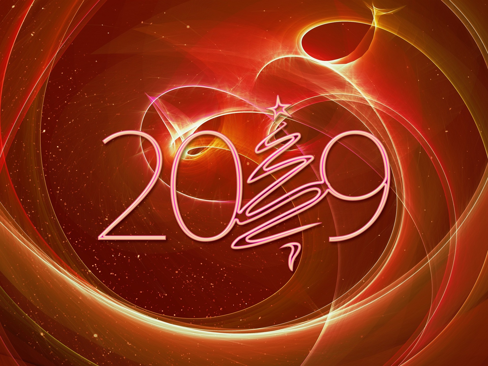 Šťastný nový rok 2019 HD tapety #4 - 1920x1440