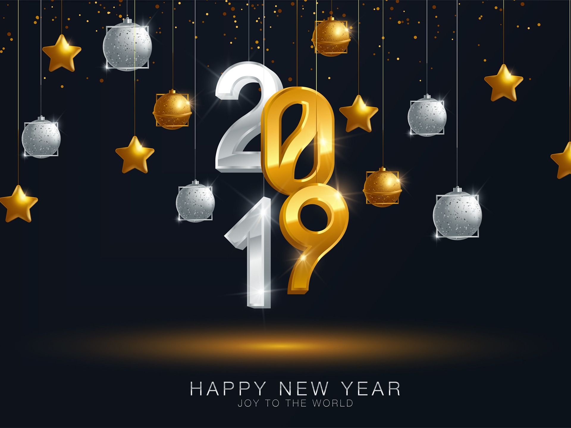 Frohes neues Jahr 2019 HD Wallpaper #12 - 1920x1440