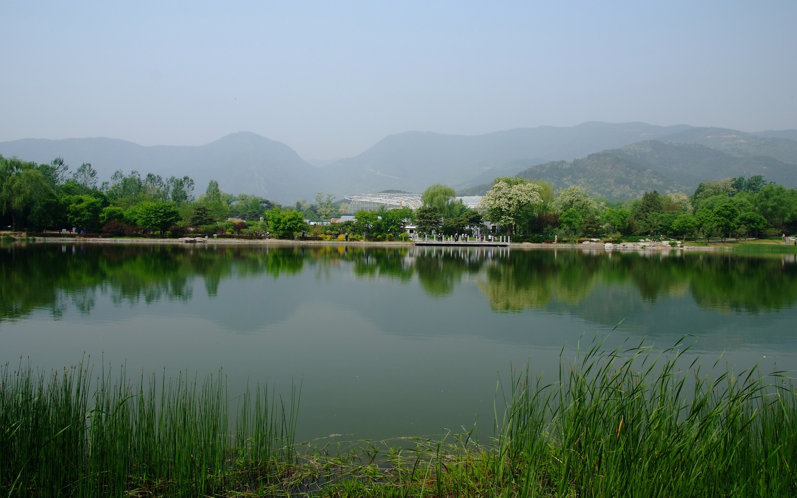 Xiangshan Frühsommer Garten (Bewehren) #23 - 2560x1600