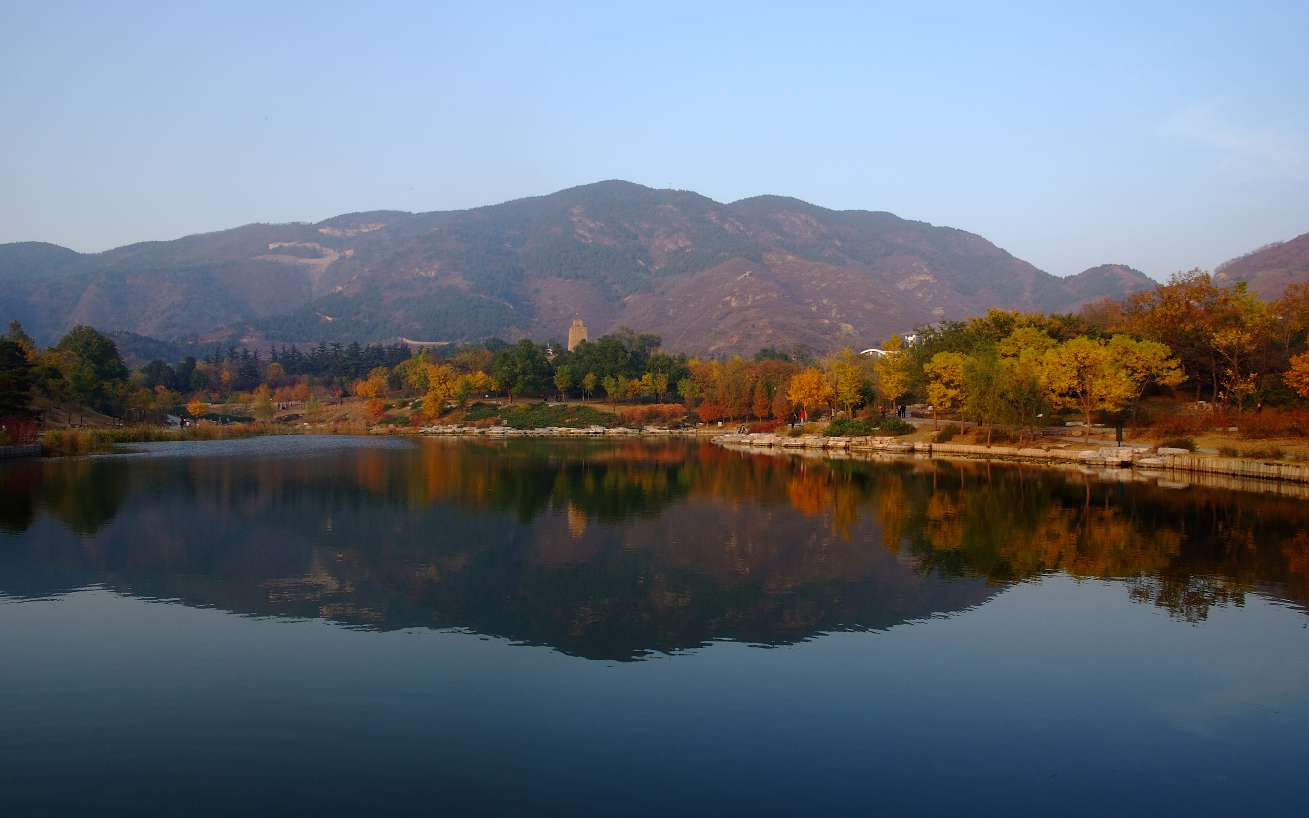 Xiangshan jardín de otoño (obras barras de refuerzo) #8 - 2560x1600