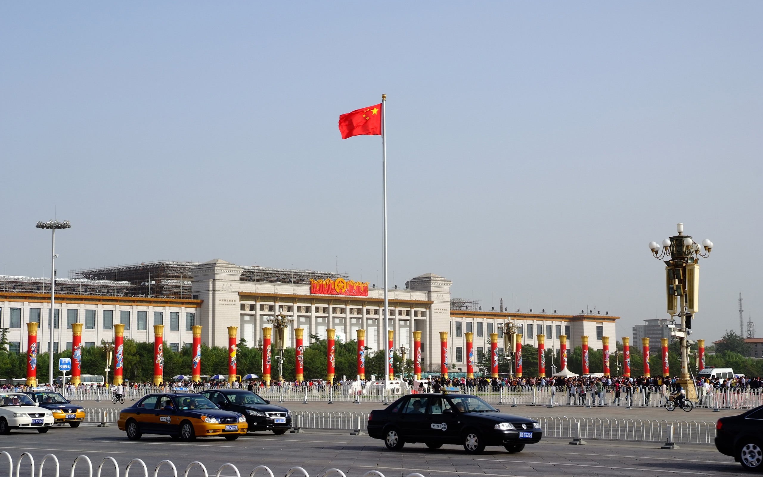 Costumes, la place Tiananmen (œuvres des barres d'armature) #7 - 2560x1600