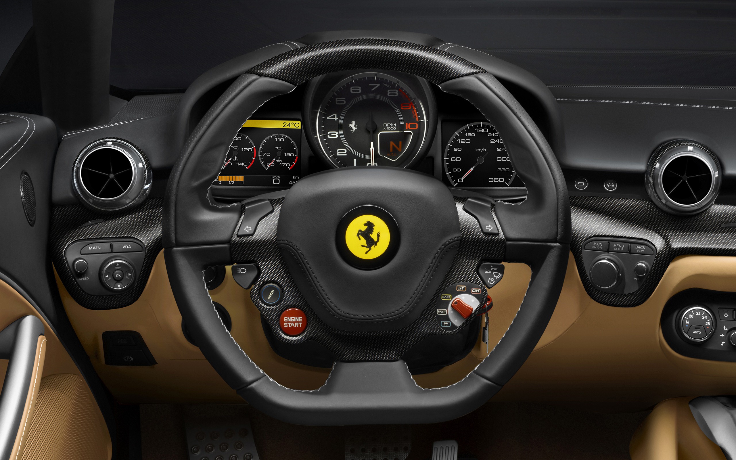 2012 Ferrari F12 Berlinetta HD Tapety na plochu #7 - 2560x1600