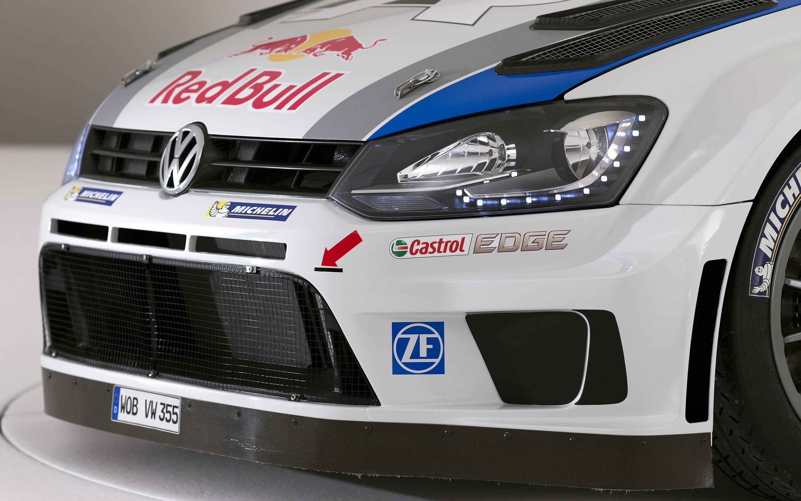 2013年フォルクスワーゲンポロR WRCのHDの壁紙 #7 - 2560x1600