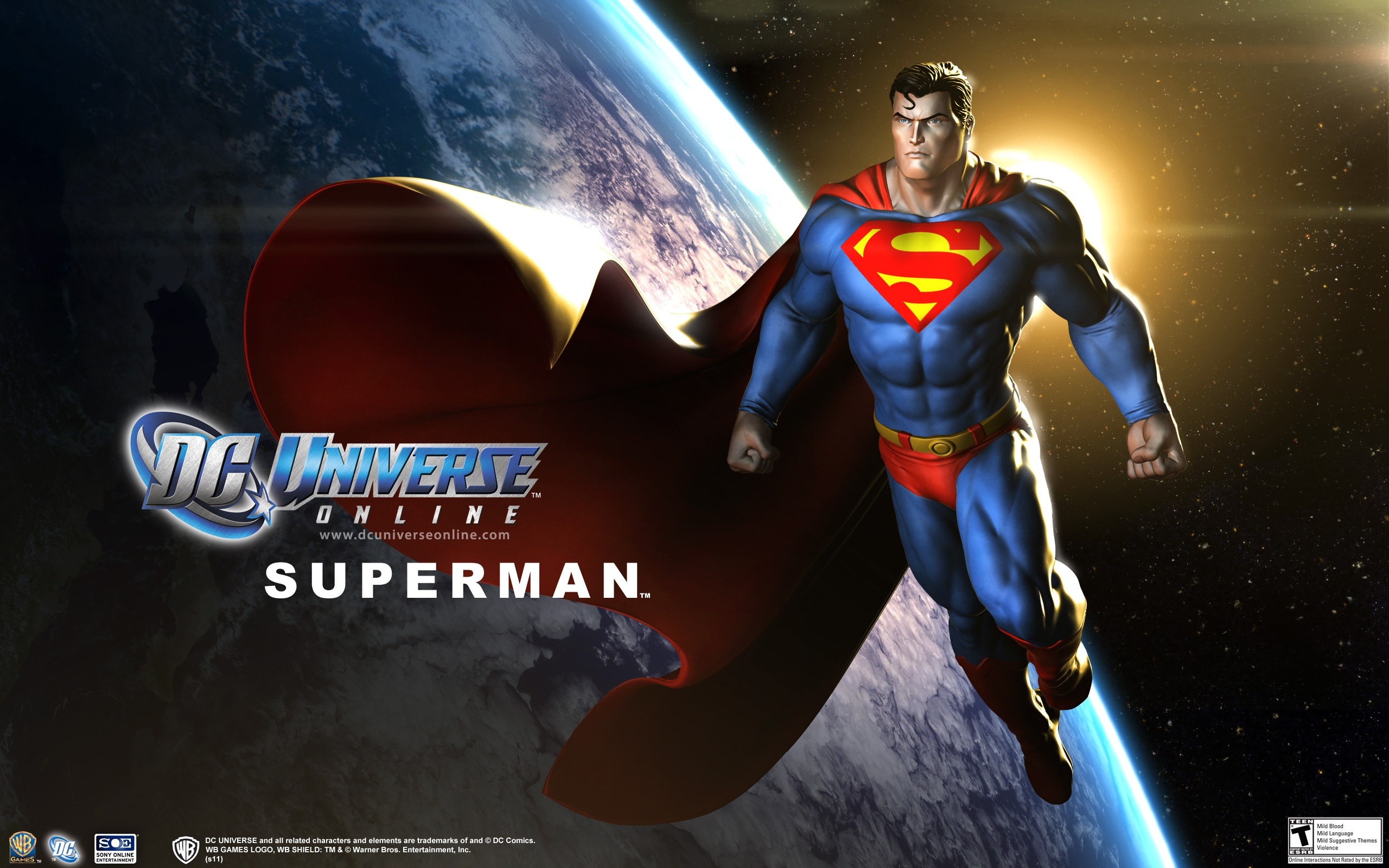 DC Universe Online DC 超级英雄 在线 高清游戏壁纸9 - 2560x1600