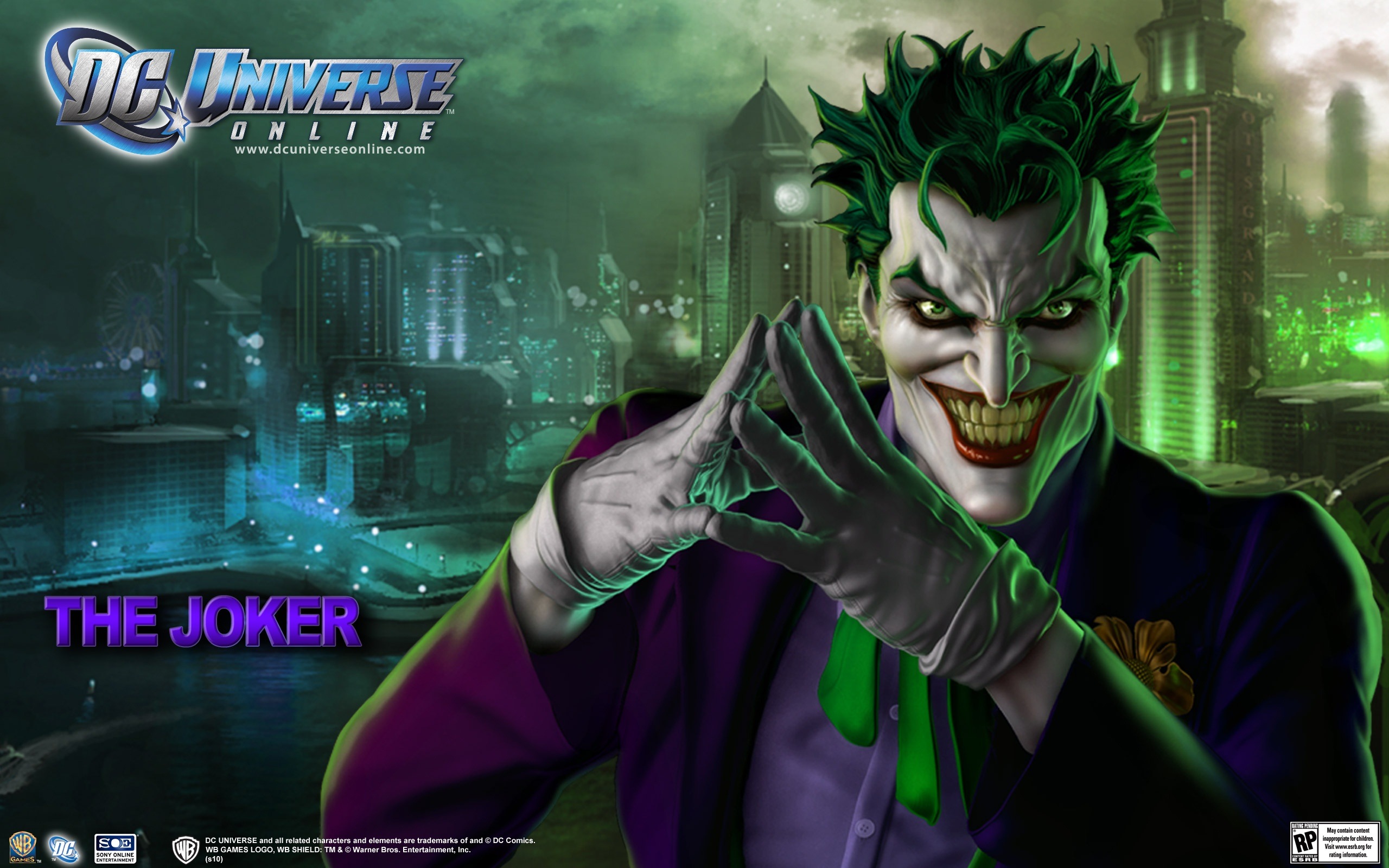 DC Universe Online HD game wallpapers #11 - 2560x1600