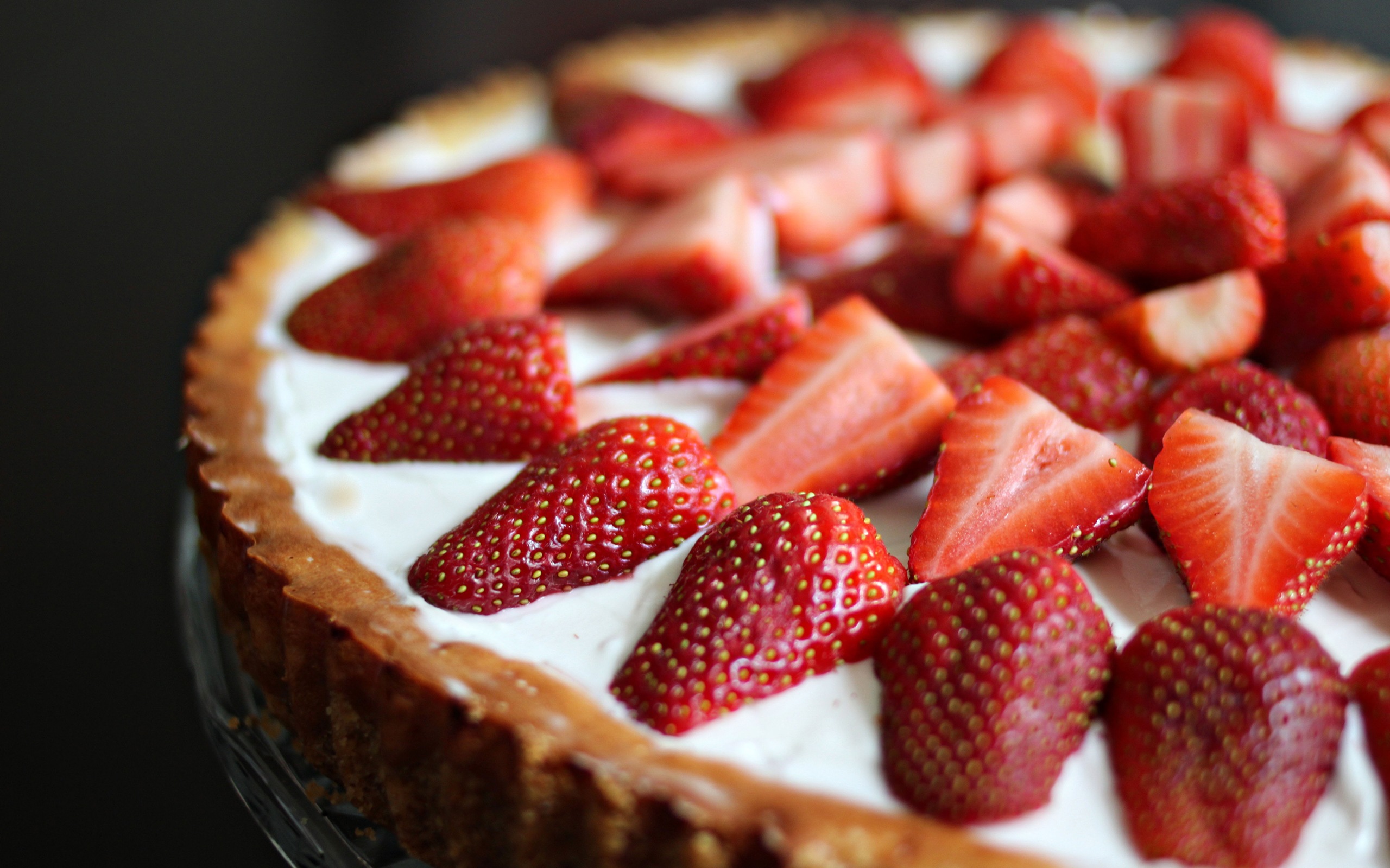 Delicious strawberry cake HD wallpapers #4 - 2560x1600