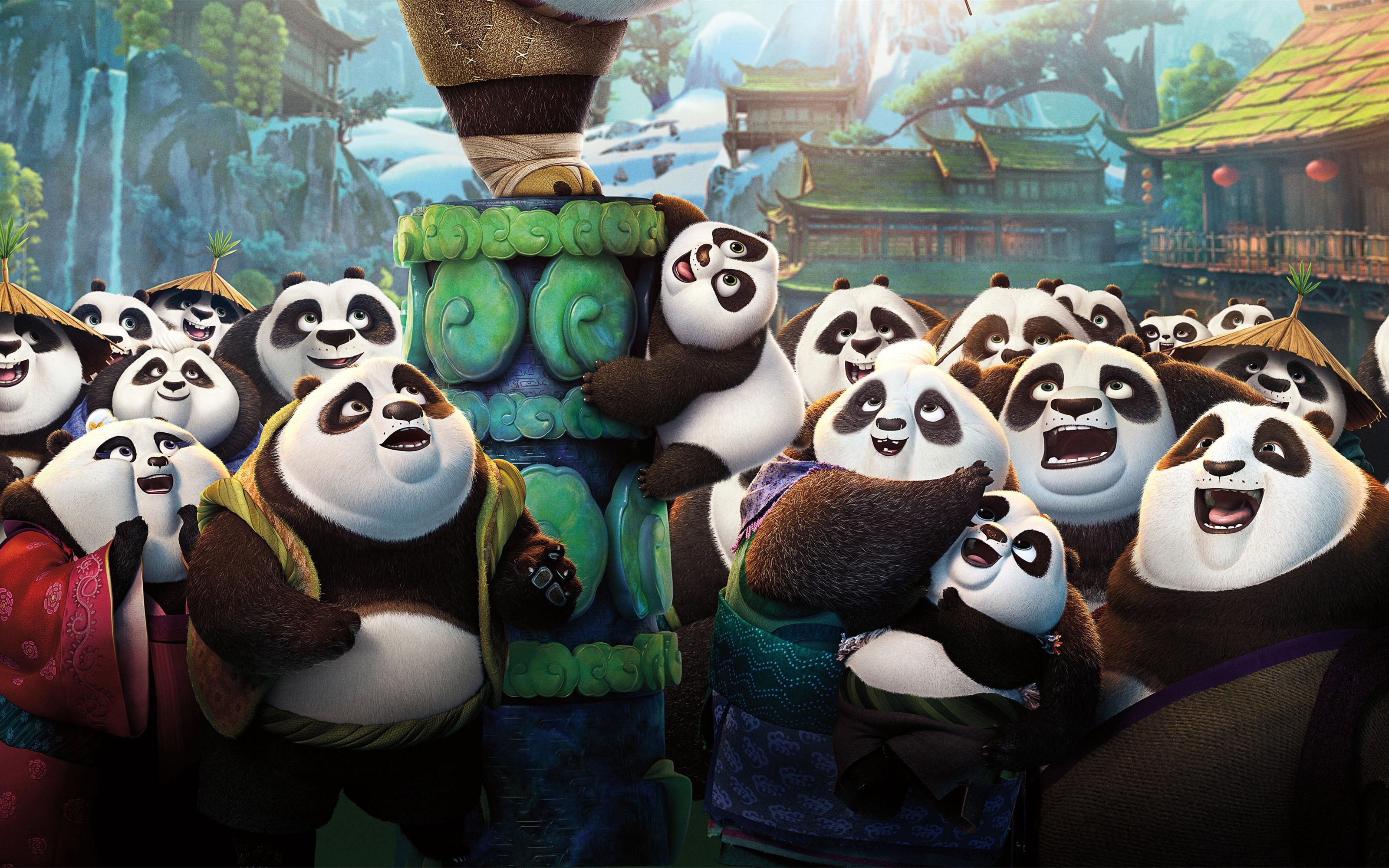Kung Fu Panda 3, fondos de pantalla de alta definición de películas #7 - 3200x2000