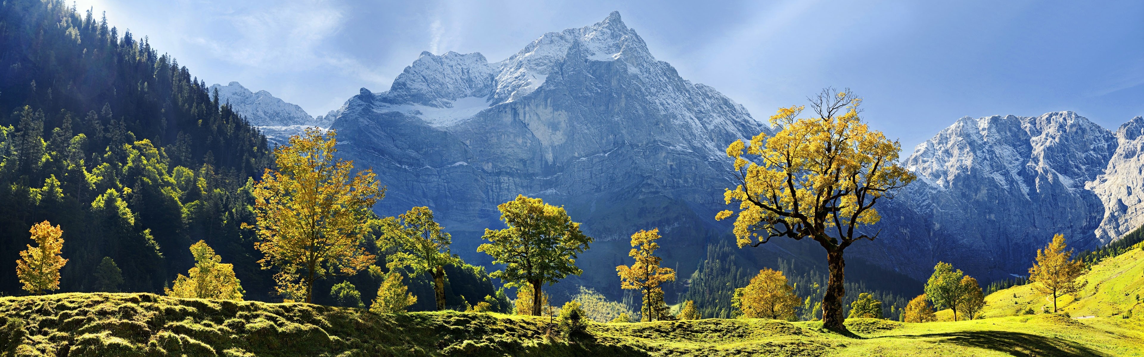 Europäische Landschaften, Windows 8 Panorama-Widescreen-Wallpaper #9 - 3840x1200