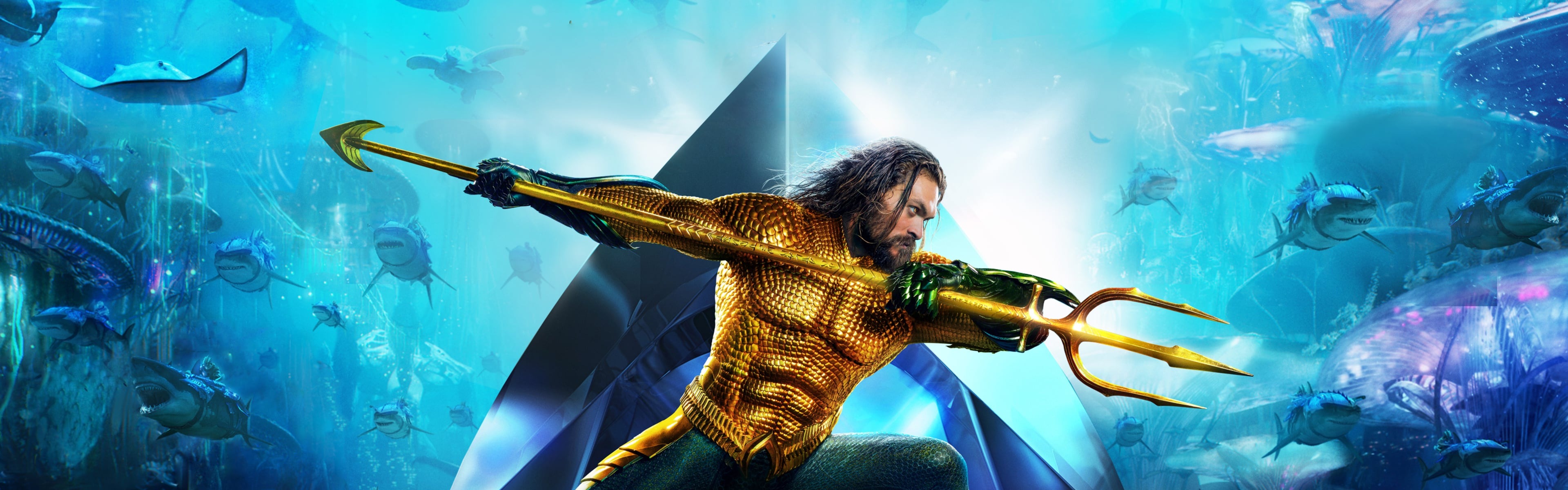 Aquaman, Marvel película fondos de pantalla de alta definición #15 - 3840x1200