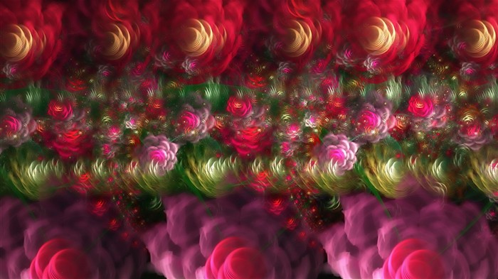 3D Dream Аннотация цветок обои #23