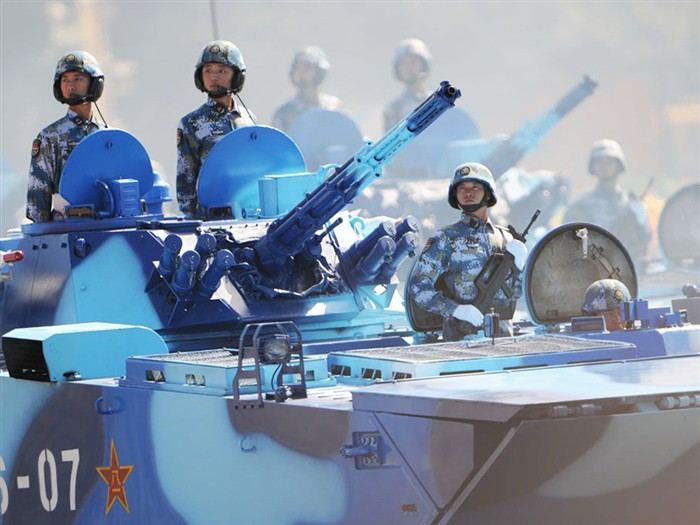 National Day military parade weapons wallpaper #1