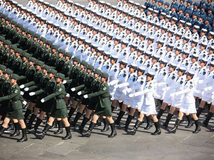 Journée nationale de défilé militaire marquant le 60ème anniversaire de papier peint des femmes #13