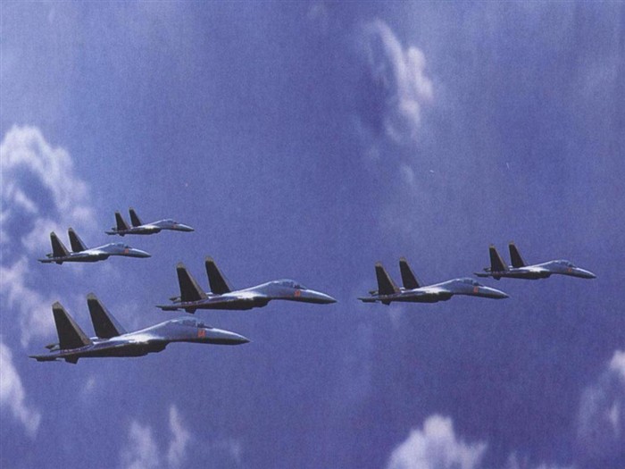Китайского производства F-11 истребители обои #12