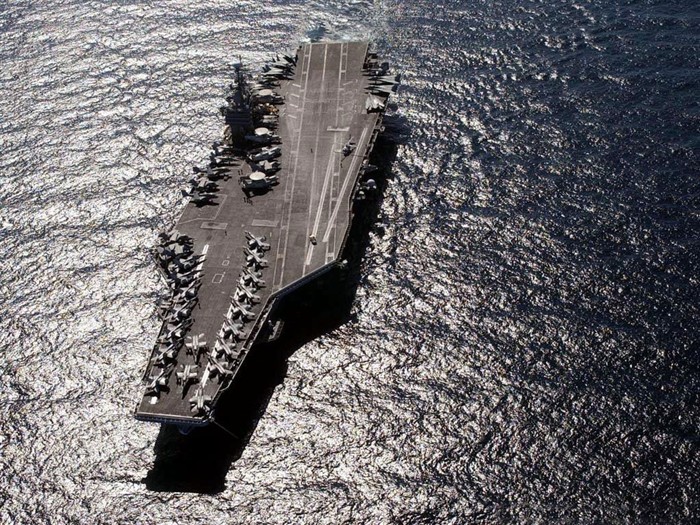 Sea Big Mac - an aircraft carrier #3
