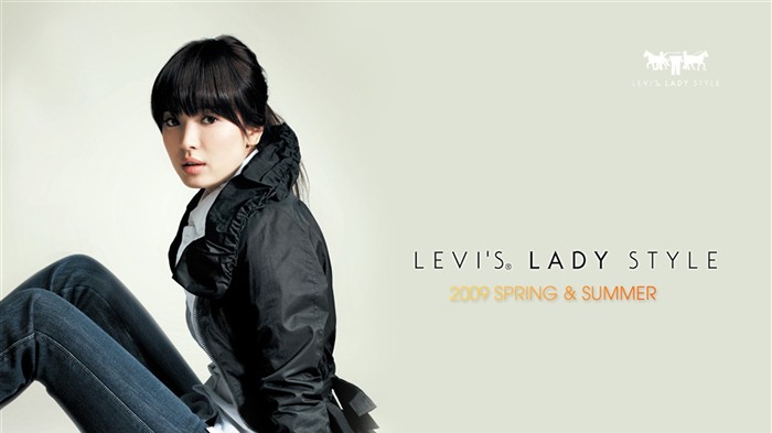 2009 Fonds d'écran Femmes Levis #16