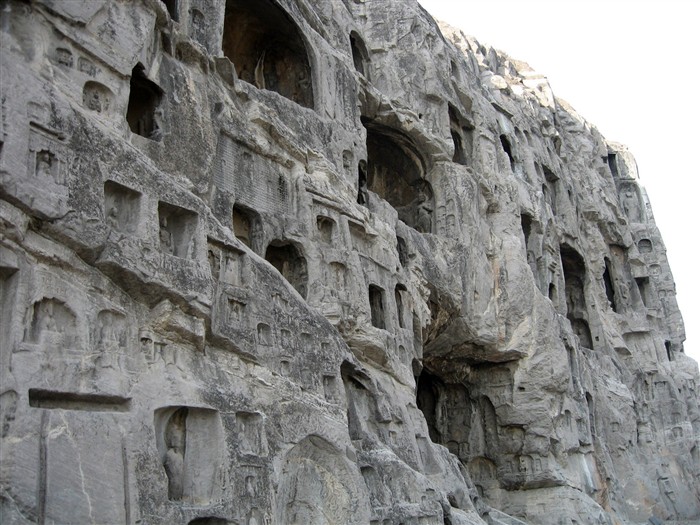 Luoyang, grottes de Longmen Fond d'écran #35