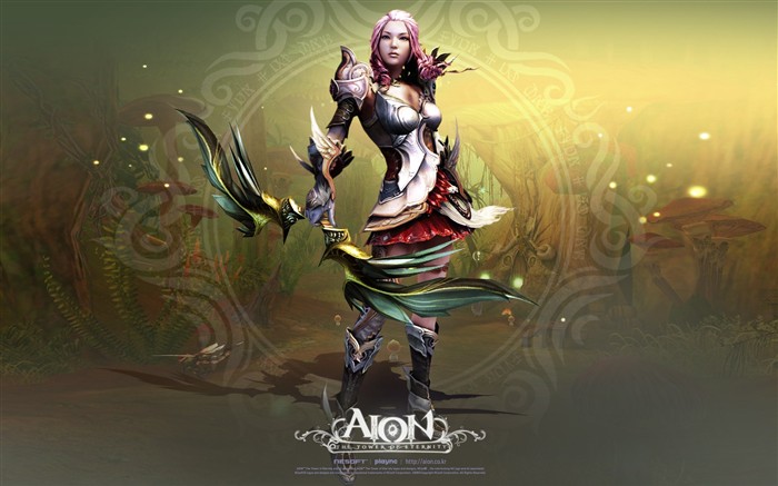Aion modeling HD gaming wallpapers #9