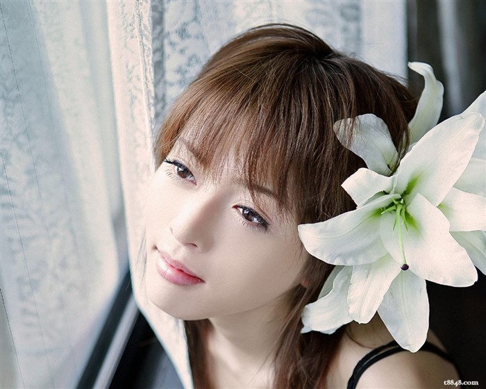 Yumiko Shaku fondos de pantalla belleza japonesa #11