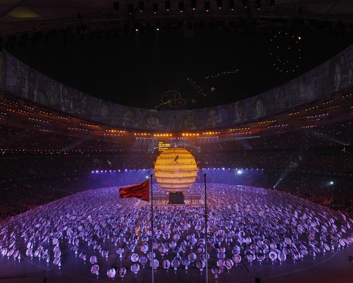  2008年の北京オリンピック式の壁紙を開く #4