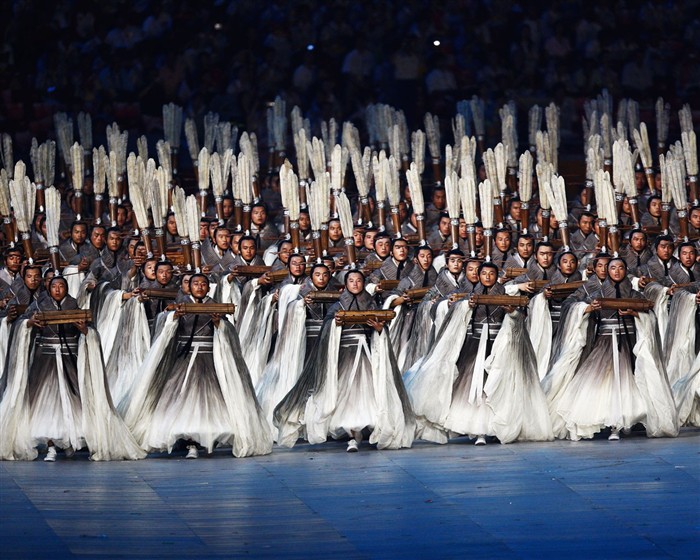 2008 olympijské hry v Pekingu slavnostní zahájení Tapety #5