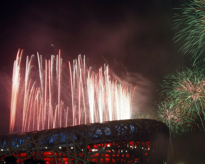 2008 olympijské hry v Pekingu slavnostní zahájení Tapety #12