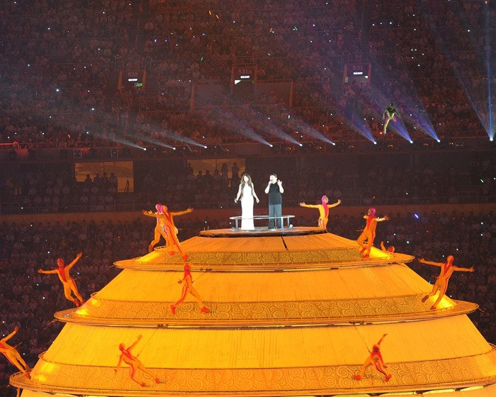 2008 olympijské hry v Pekingu slavnostní zahájení Tapety #22