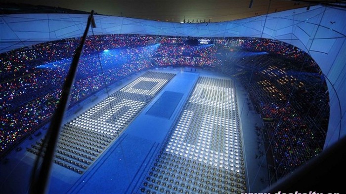 2008 olympijské hry v Pekingu slavnostní zahájení Tapety #28