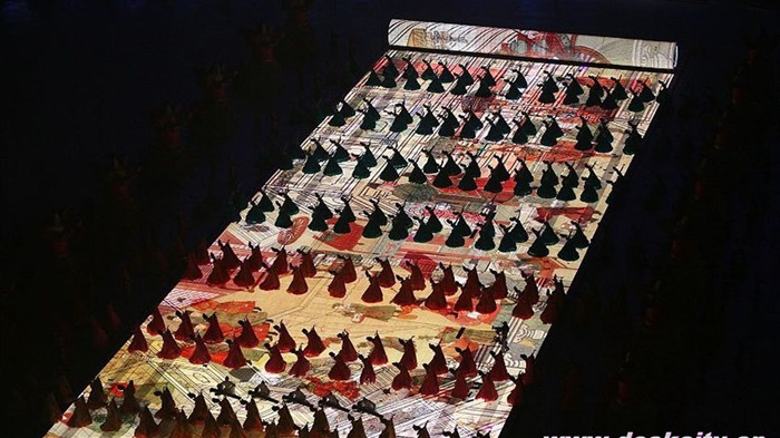 2008 года в Пекине Олимпийских игр Церемония открытия стола #43