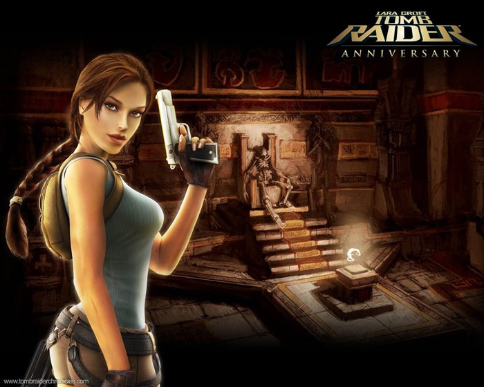 Lara Croft Tomb Raider 10th Anniversary Wallpaper #1