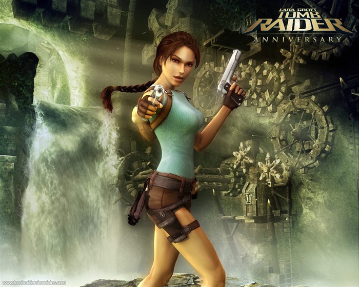 Лара Мститель Croft Tomb 10 лет обои #5