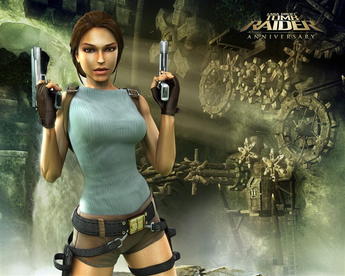 Lara Croft Tomb Raider Wallpaper 10 º Aniversario #6