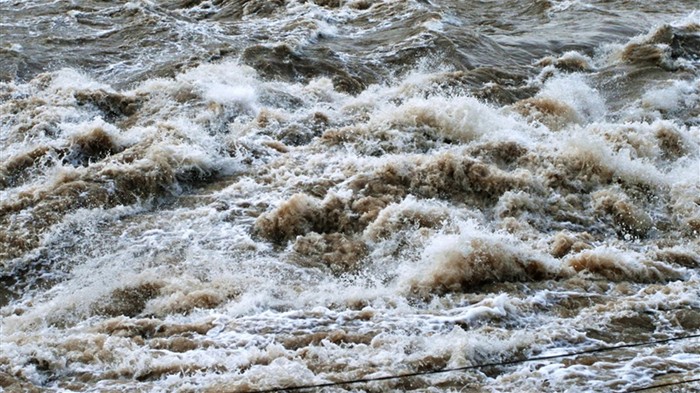 Neustále proudící Žlutá řeka - Hukou Waterfall cestovních poznámek (Minghu Metasequoia práce) #18