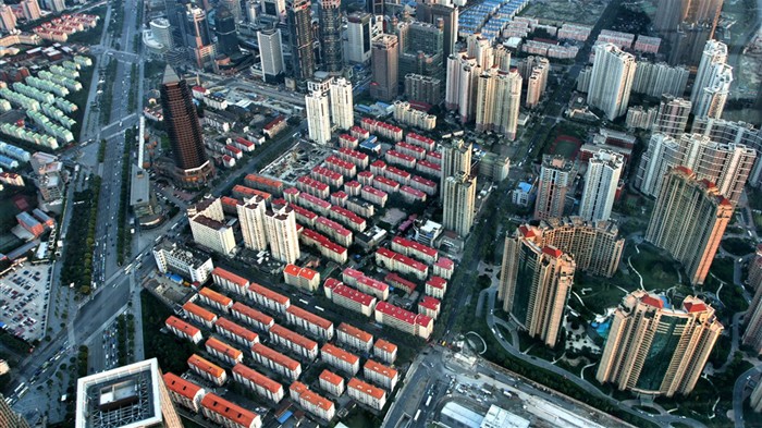 Metropolis - Shanghai dojem (Minghu Metasequoia práce) #12