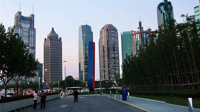 Metropolis - Shanghai dojem (Minghu Metasequoia práce) #16