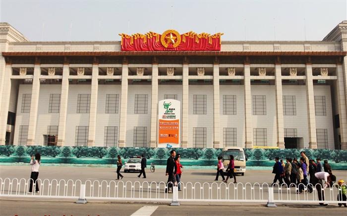 prohlídka Pekingu - na náměstí Nebeského klidu (GGC práce) #15