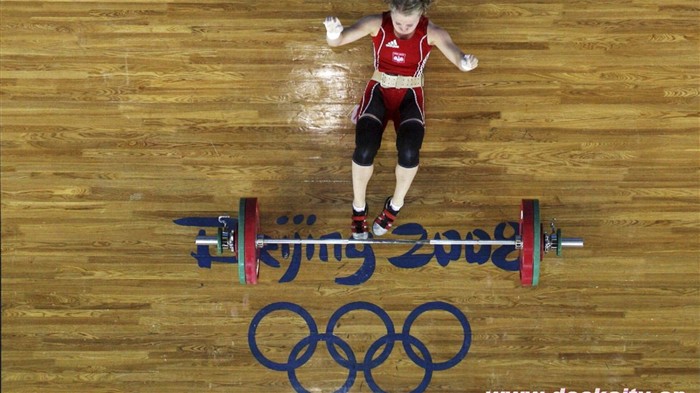 Пекинская Олимпиада Тяжелая атлетика обои #5