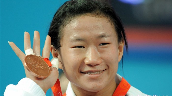 Пекинская Олимпиада Тяжелая атлетика обои #8