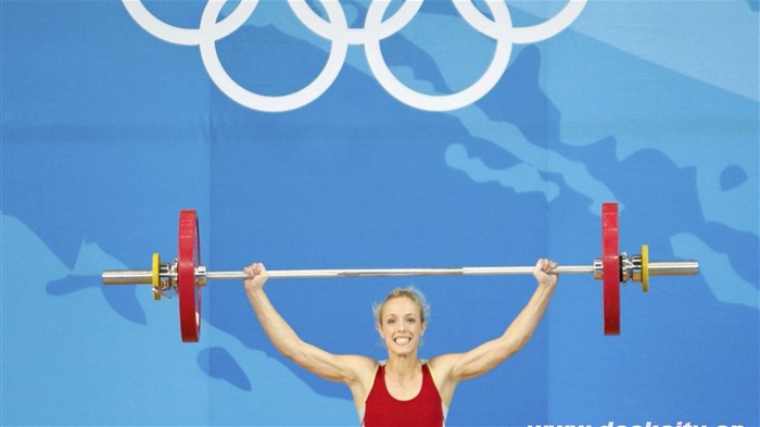 Пекинская Олимпиада Тяжелая атлетика обои #15