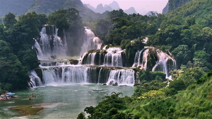 Detian Falls (Minghu Метасеквойя работ) #2